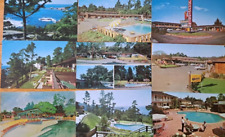 LOT OF 9  MONTEREY BAY, CALIF.  area   Old Postcards    ca.1950's-1970's  Motels picture