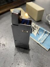 ASR Ascot Vintage Push Button Semi-Automatic Petrol Cigarette Lighter picture