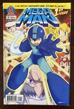 MEGA MAN COMIC BOOK #1 July 2011 (1st Issue) Let Games Begin Bagged & Board F/VF picture