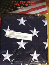  UNITED STATE FLAG 5' X 3'  INDOOR/OUTDOOR LARGE FLAG  picture