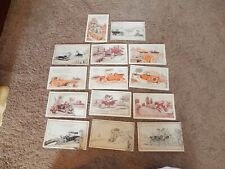 Lot of 14 Antique Ford Car Automobile Comic Postcards Model T 1910s 1920's #2 picture