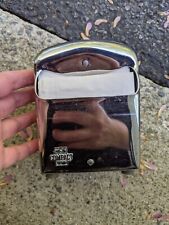 Vintage Marathon Diner Napkin Dispenser Metal Chrome Holder Compact movie prop  picture