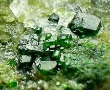 185 Carat Tiny Green Uvarovite Crystal On Matrix From Andarab Afghanistan picture