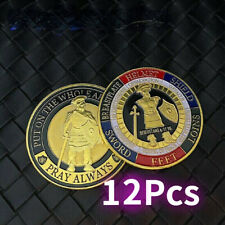 12PCS Put On the Whole Armor Of God Commemorative Collection Challenge Coin Gift picture