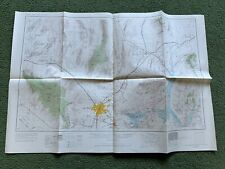 Vintage 1954 US Dept Of Geological Survey Las Vegas Nevada Topographical Map picture