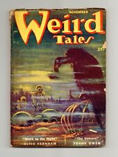 Weird Tales Pulp 1st Series Nov 1952 Vol. 44 #7 VG- 3.5 picture