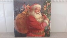 20-ct 13x13 Santa Napkins Gift Bag Christmas Napkins Paper by Greenbrier Int NEW picture