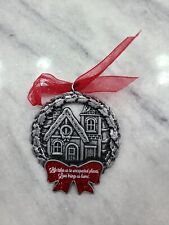 Gloria Duchin LOVE BRINGS US HOME Christmas Ornament MADE IN USA  picture