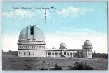 c1915 Yerke's Planet Observatory Dome Building Lake Geneva Wisconsin WI Postcard picture