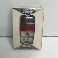 Vintage Scripto VU Lighter Bowler with Red Band New in Box picture