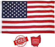 3' x 5' FT USA US U.S. American Flag Large Indoor Outdoor Flag With Grommets  picture