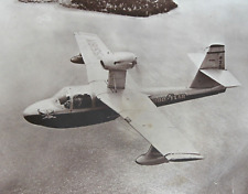 VINTAGE PHOTOGRAPH AIRPLANE GOODYEAR AEROSPACE 1952 GA-22A Drake N5516M picture