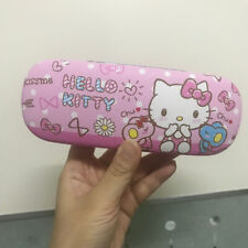 Cute Girl's Hello Kitty Mouse Eyeglasses Glasses Hard Shell Case Protector Box picture