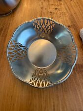 Alessi Made In Italy Stainless Steel Fruit Basket Bowl Reticulated picture