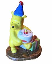 ROYAL DOULTON Winnie the Pooh “Presents & Parties Figurine/Cake Topper 2003 MINT picture