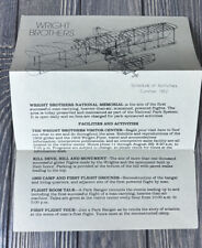 Vintage Wright Brothers Schedule Of Activities Summer 1982 Advertisement B picture