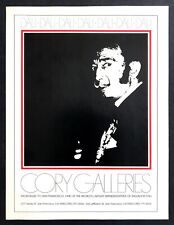 1975 Salvador Dali portrait art represented by Cory Gallery SF,CA promo print ad picture