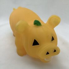 Animolds Halloween Orange Pig Squeaker Pumpkin Piggy MMS230921/BA2 picture