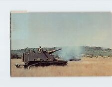 Postcard Self-Propelled 155MM Howitzers Fort Hood Texas USA North America picture