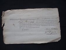 1800 Judge Alexander Addison,James Edgar (PA. Revolutionary War Vets) Signed Doc picture
