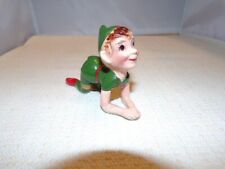 Vtg 1955 Kreiss (marked) Pixie Elf kneeling/crawling VGC Japan label no feather picture