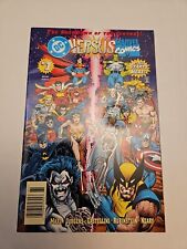 DC Versus Vs Marvel #1 Rare Newsstand Variant 1996 DC Marvel picture