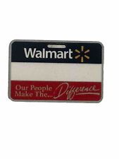 Walmart NAME BADGE lapel Pin picture
