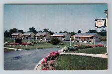 Rochester NY-New York, Friendly Motel, Antique Vintage Souvenir Postcard picture