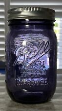 Purple Glass Ball Jar Mason Jar American Heritage 100 Years picture