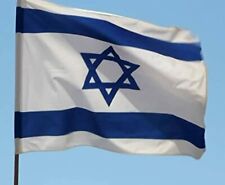 Large Polyester Double Sided Outdoor / Indor Israel Flag 86.6