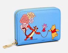 Our Universe Disney Winnie the Pooh Jump Rope Floral Zip Wallet New w/ Tags picture