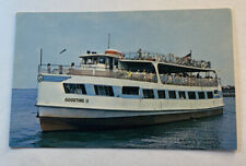 Vintage Postcard ~ Goodtime Cuyahoga River Tour Boat ~ Cleveland Ohio OH picture