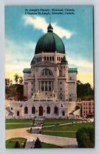 Montreal-Quebec, St Joseph's Oratory, Antique Vintage Souvenir Postcard picture