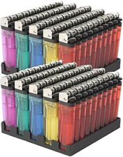 100 Cigarette Wholesale Disposable Lighters Pack of 100 with Stand picture