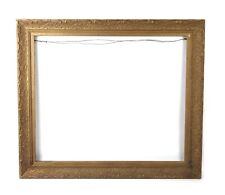 Antique Ornate Victorian Style Gold Painted Gesso Picture Frame Fits 20x24 picture