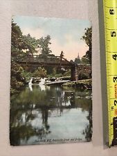 1910 Palenville NY New York Creek & Bridge Postcard Post Card picture