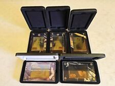 Star Wars Trilogy 24k Gold Collectibles A New Hope Complete 5 Card Set Luke Leia picture