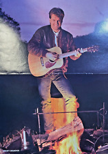 1990 Vintage Magazine Poster Country Singer Ricky Skaggs picture