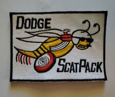 Dodge Scat Pack Patch Embroidered Circa Unknown _/ picture