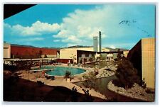 c1960's White Winrock Hotel Albuquerque New Mexico NM Unposted Pool Postcard picture
