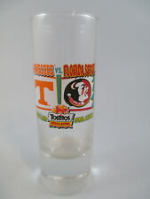 Fiesta Bowl Shot Glass 1999 Tennessee Florida State Tempe Arizona Tostitos picture
