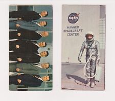 1963 MCGRAW HILL NASA PORTRAIT CARD Lot of 8 VG Malcom Scott Carpenter Astronaut picture