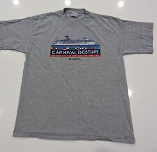 Vintage Carnival Destiny Ship Single Stitch Shirt Size XL  picture