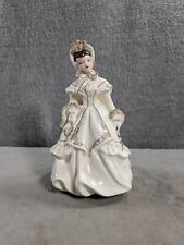Figurine by FLORENCE CERAMICS PASADENA CALIFORNIA Victorian Lady 7.5” Scarlett picture