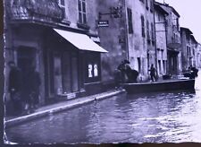 BELLEVILLE-SUR-SAONE rue V. Hugo FLOODS 1950 PHOTO CPSM POSTCARD RHÔNE picture