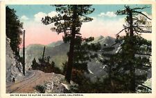 Vintage Postcard- Railroad, Mt. Lowe, CA picture