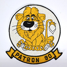 Original Navy/USNR Patrol Squadron VP-90 Patron 90 Lions Patch (5.5
