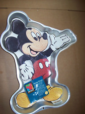 vintage 1995 Wilton Cake Pan Disney Mickey Mouse 2105-3601 with instructions picture