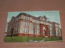 BUTLER PA - 1907-1915 ERA UNUSED POSTCARD - HIGH SCHOOL picture