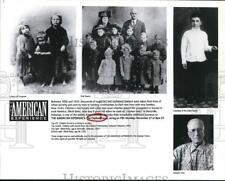 1909 Press Photo The American Experience: The Orphan Trains; Elliott Bobo picture